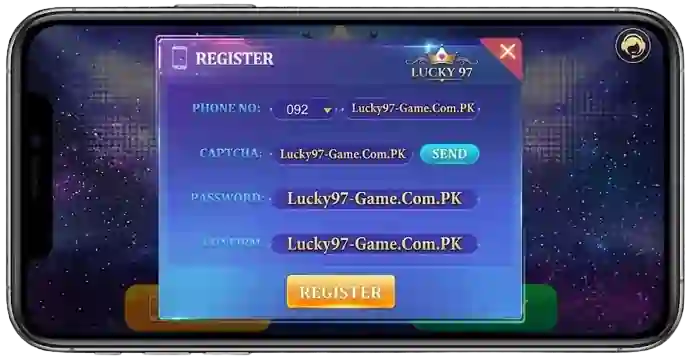 Lucky 97 Game Register